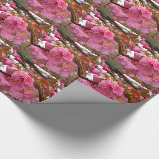 Blume Geschenkpapier (Ecke)