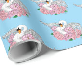 Blume Geschenkpapier (Rolleneckpunkt)