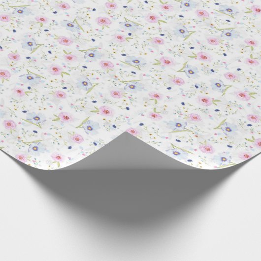 Blume Geschenkpapier (Ecke)