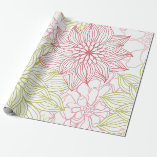 Blume Geschenkpapier