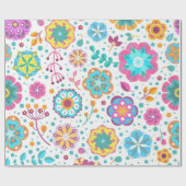 Blume Geschenkpapier (Flach)