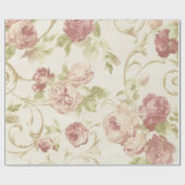 Blume Geschenkpapier (Flach)
