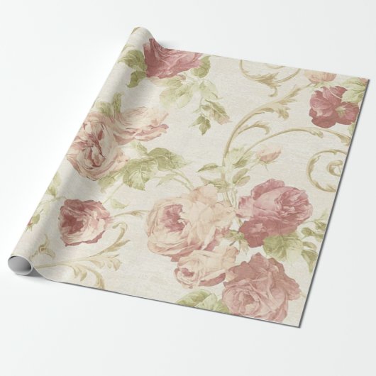 Blume Geschenkpapier (Ungerollt)