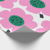 Blume Geschenkpapier (Ecke)