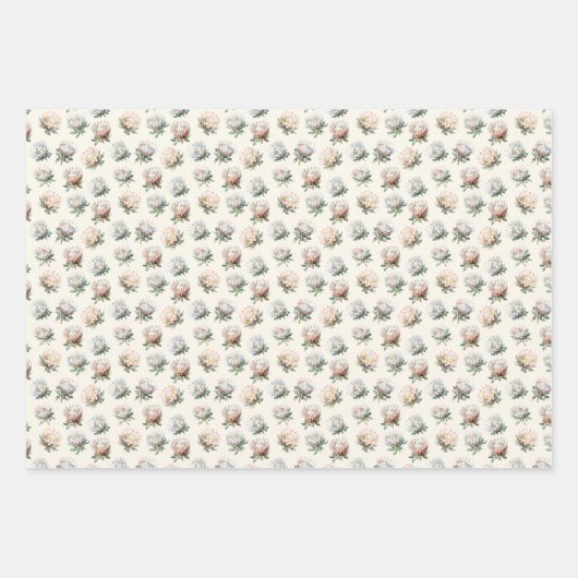 Blume Geschenkpapier Set (Vorderseite 2)