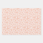 Blume Geschenkpapier Set (Vorderseite 3)