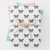 Blume Geschenkpapier Set (Beispiel)