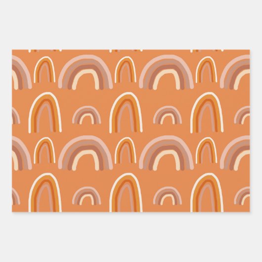 Blume Geschenkpapier Set (Vorderseite)