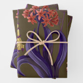 Blume Geschenkpapier Set (Beispiel)
