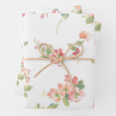 Blume Geschenkpapier Set (Beispiel)