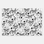 Blume Geschenkpapier Set (Vorderseite)