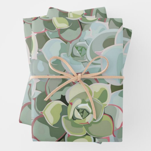 Blume Geschenkpapier Set (Beispiel)