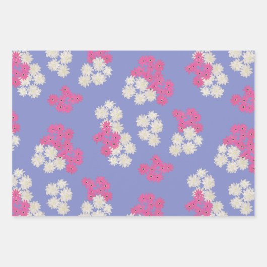 Blume Geschenkpapier Set (Vorderseite 3)