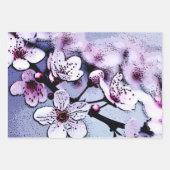 Blume Geschenkpapier Set (Vorderseite 2)
