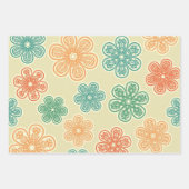 Blume Geschenkpapier Set (Vorderseite 2)