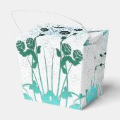 Blume Geschenkschachtel (Rückseite)