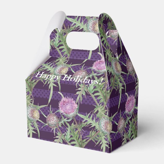 Blume Geschenkschachtel (Rückseite)