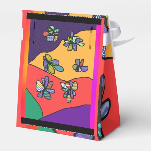 Blume Geschenkschachtel (Rückseite)