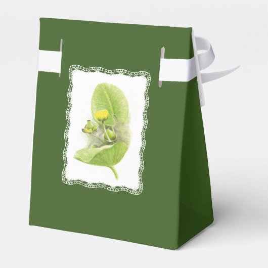 Blume Geschenkschachtel (Rückseite)