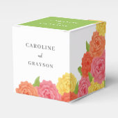 Blume Geschenkschachtel (Vorderseite)