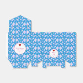 Blume Geschenkschachtel (Ungefaltet)