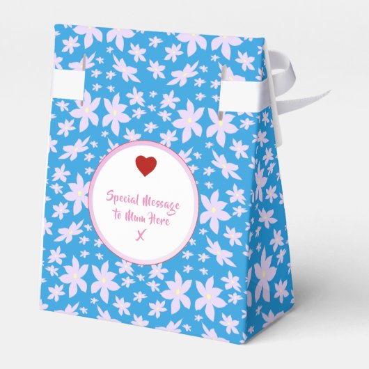 Blume Geschenkschachtel (Rückseite)