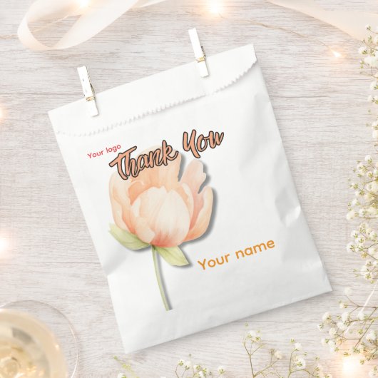 Blume Geschenktütchen (Ausgeschnitten)