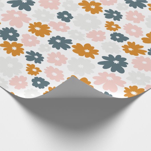 Blume-Geschenkverpackung, Geburtstagsverpackungspa Geschenkpapier (Ecke)