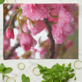 Blume Geschirrtuch (Gefaltet)