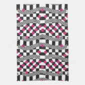 Blume Geschirrtuch (Vertikal)