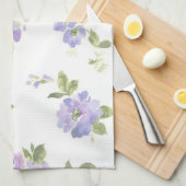 Blume Geschirrtuch (Viertel Falte)