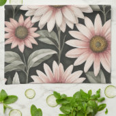Blume Geschirrtuch (Gefaltet)
