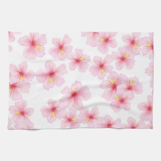 Blume Geschirrtuch (Horizontal)