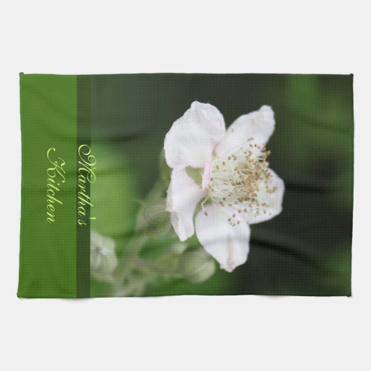 Blume Geschirrtuch (Horizontal)