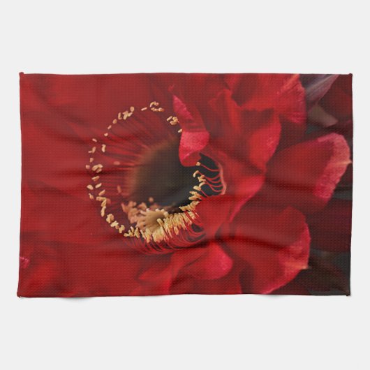 Blume Geschirrtuch (Horizontal)