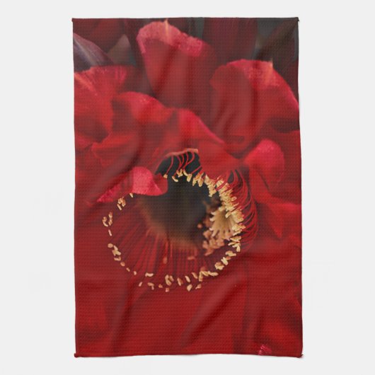 Blume Geschirrtuch (Vertikal)