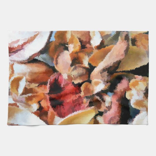 BLUME GESCHIRRTUCH (Horizontal)