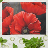 Blume Geschirrtuch (Gefaltet)