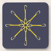 Blume Getränkeuntersetzer (Vorderseite)