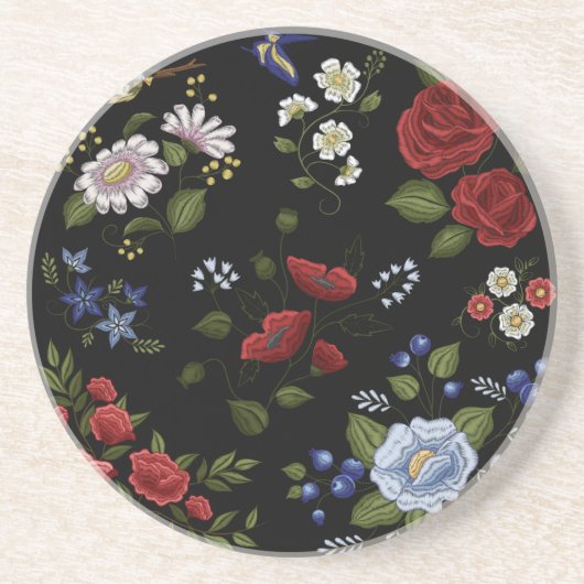 Blume Getränkeuntersetzer (Vorne)