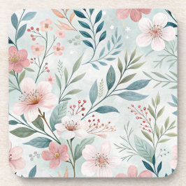 Blume Getränkeuntersetzer