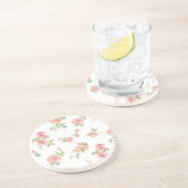 Blume Getränkeuntersetzer (Seite)