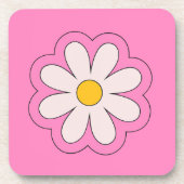 Blume Getränkeuntersetzer (Vorderseite)