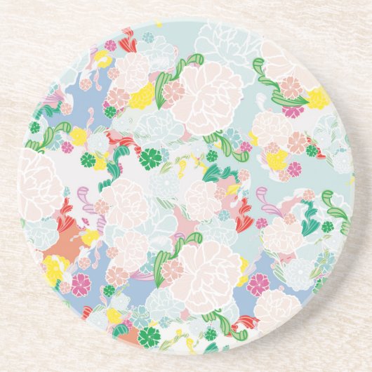 Blume Getränkeuntersetzer (Vorne)