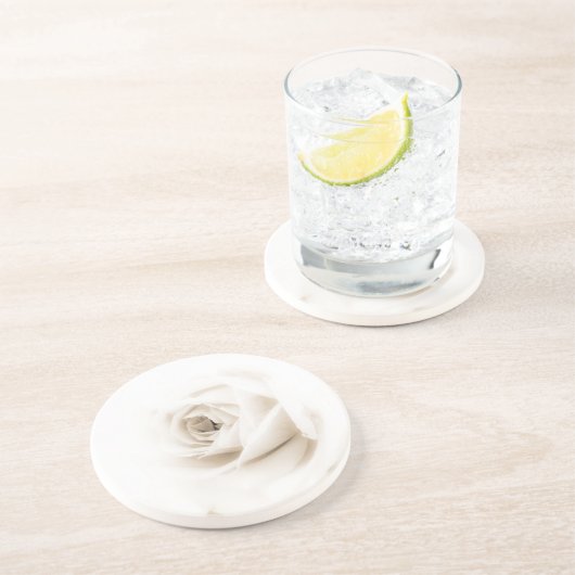 Blume Getränkeuntersetzer (Seite)