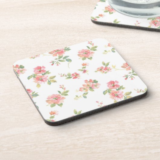 Blume Getränkeuntersetzer (Linke Seite)