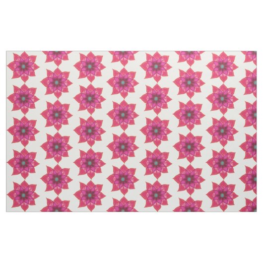 Blume - Gewebe aus Baumwolle (56" Breite) Stoff (Fat Quarter (45,7 x 55,9 cm))