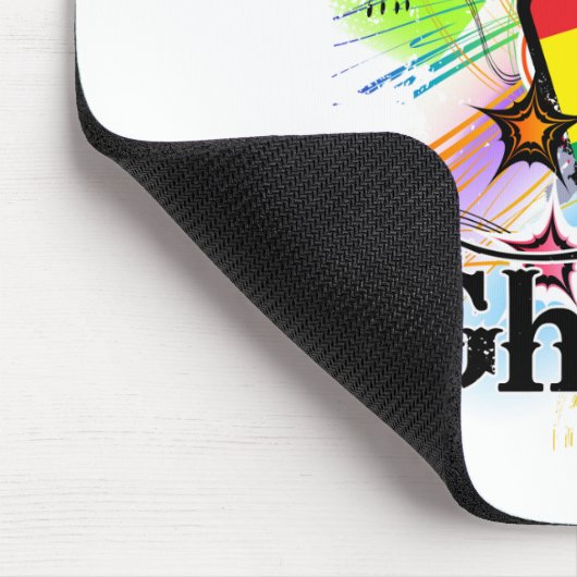 Blume Ghana Mousepad (Ecke)