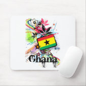 Blume Ghana Mousepad (Mit Mouse)