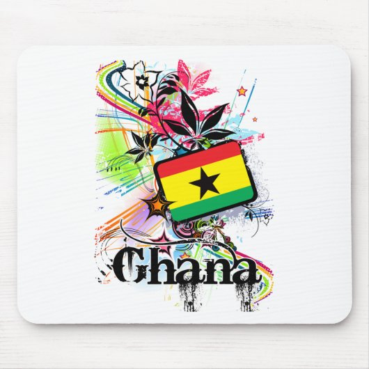 Blume Ghana Mousepad (Vorne)